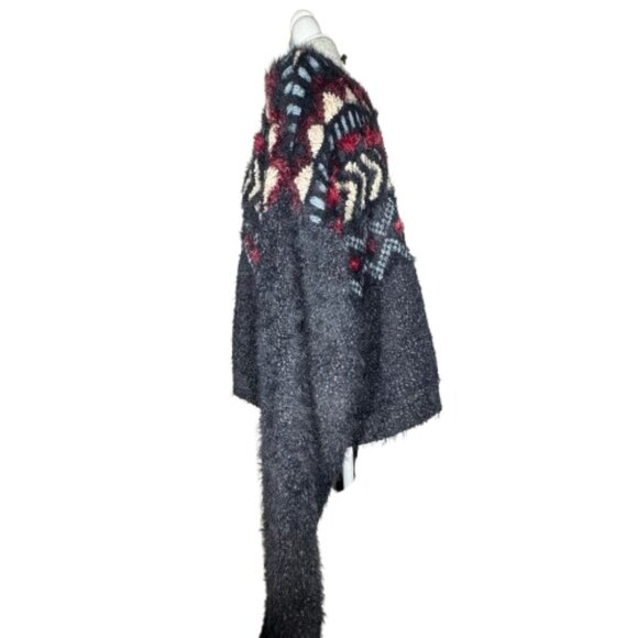 Frye Women's Multicolor Long Sleeve Crew Neck Sweater Size 3X - Picture 3 of 7